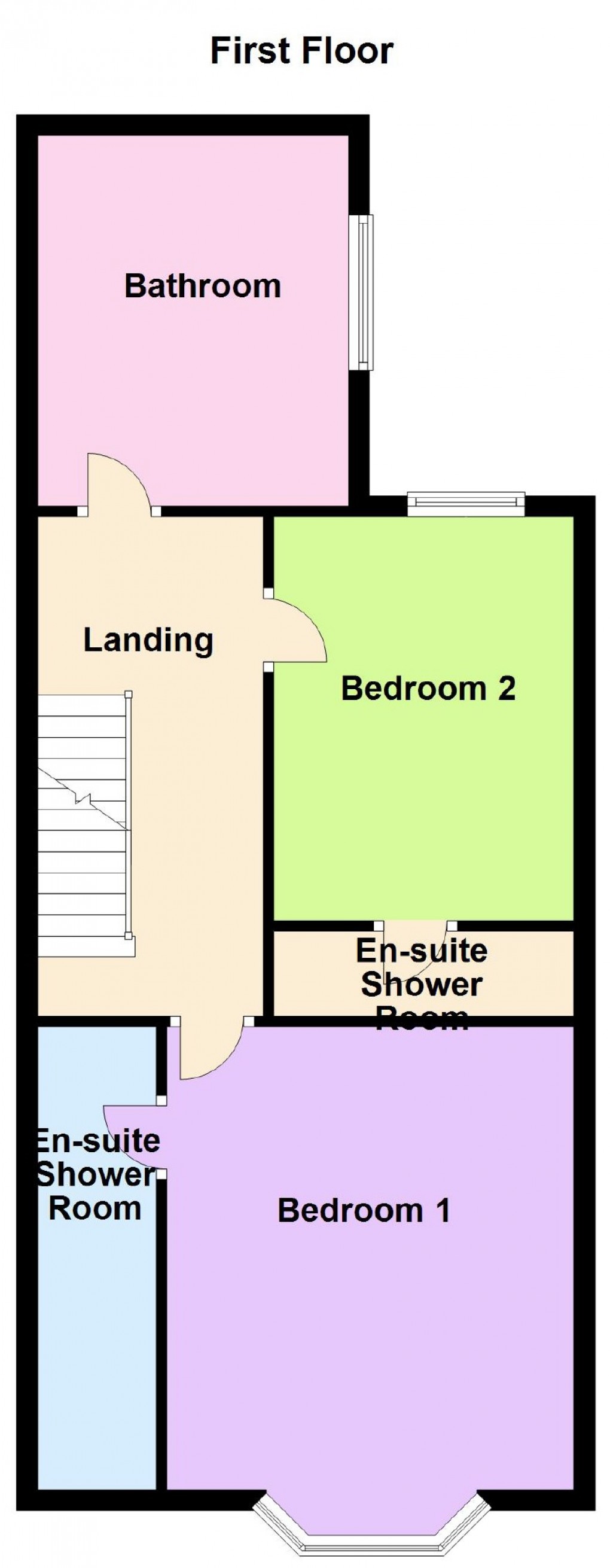 Floorplan for Fairfield Road, Buxton, Derbyshire