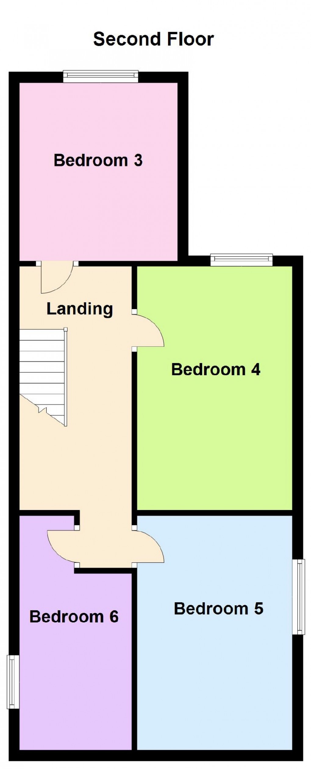 Floorplan for Fairfield Road, Buxton, Derbyshire