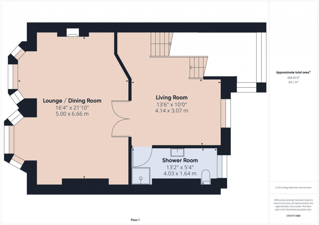 Floorplan for Hall Bank, Buxton