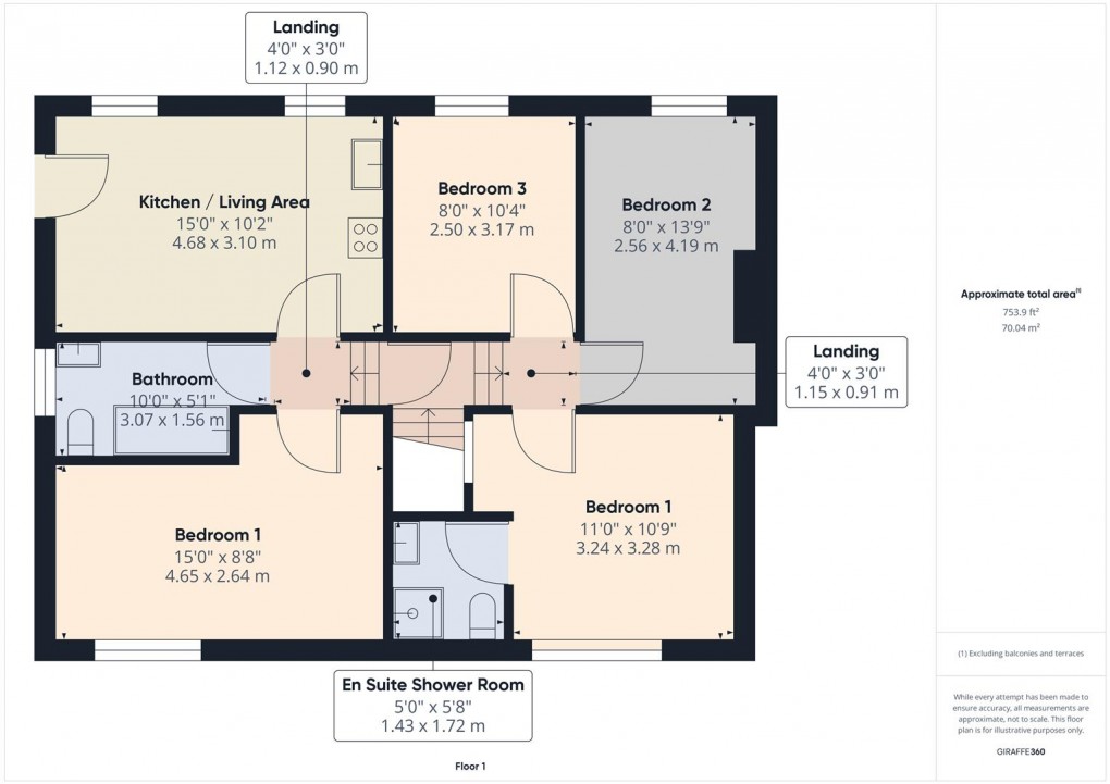 Floorplan for Burlow Road, Buxton