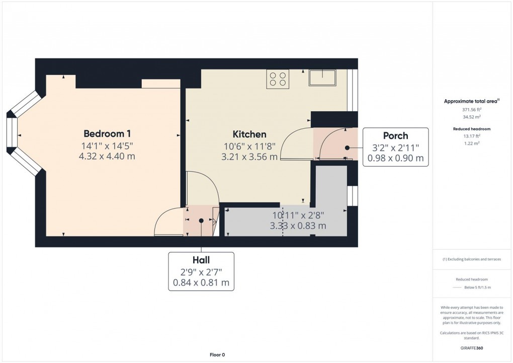 Floorplan for Dale Road, Buxton