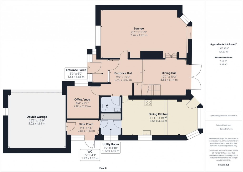 Floorplan for Green Lane, Buxton