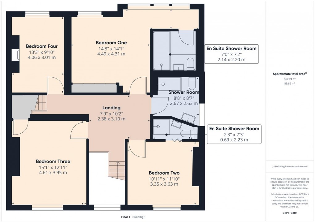 Floorplan for Manchester Road, Buxton