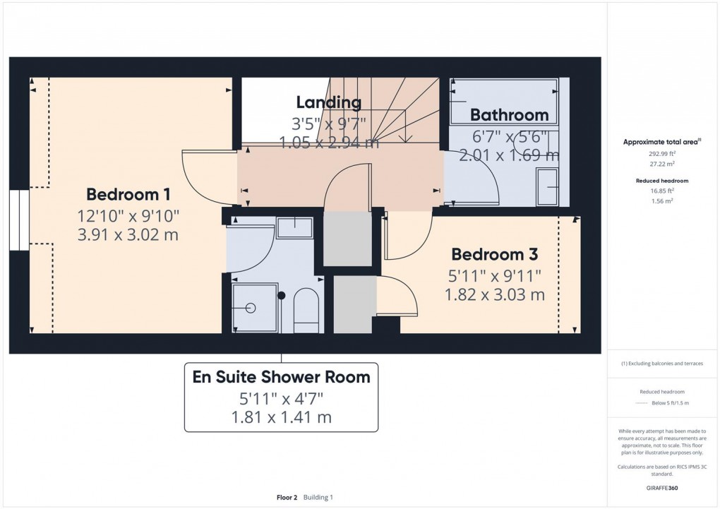 Floorplan for Carr Road, Buxton