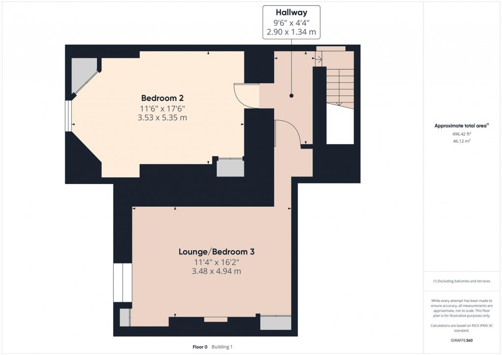Floorplan for Spencer Road, Buxton