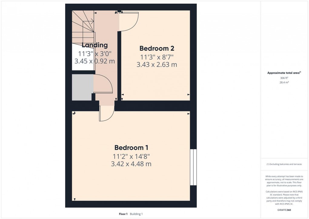 Floorplan for King Sterndale, Buxton