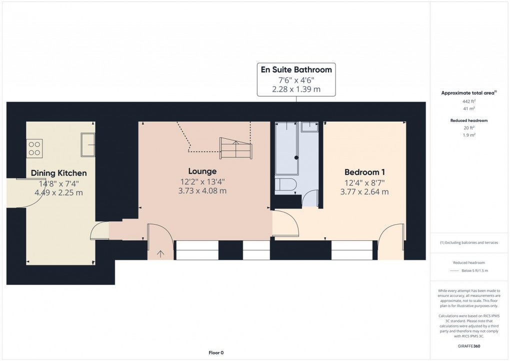 Floorplan for Fairfield Road, Buxton