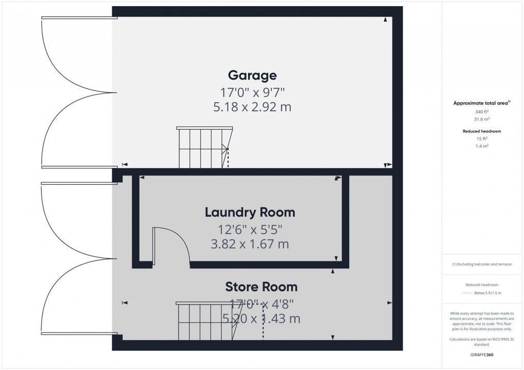 Floorplan for Fairfield Road, Buxton