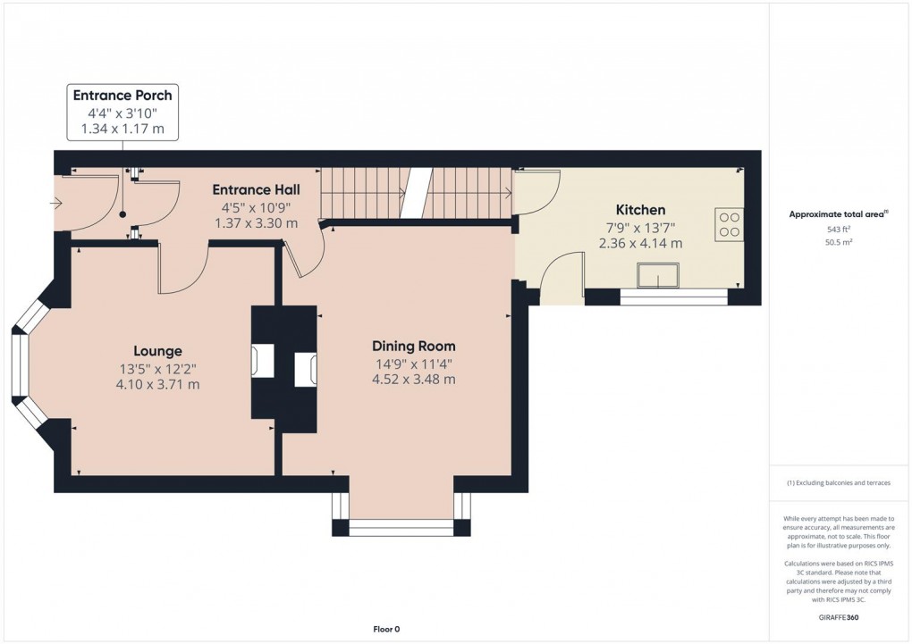 Floorplan for South Avenue, Buxton