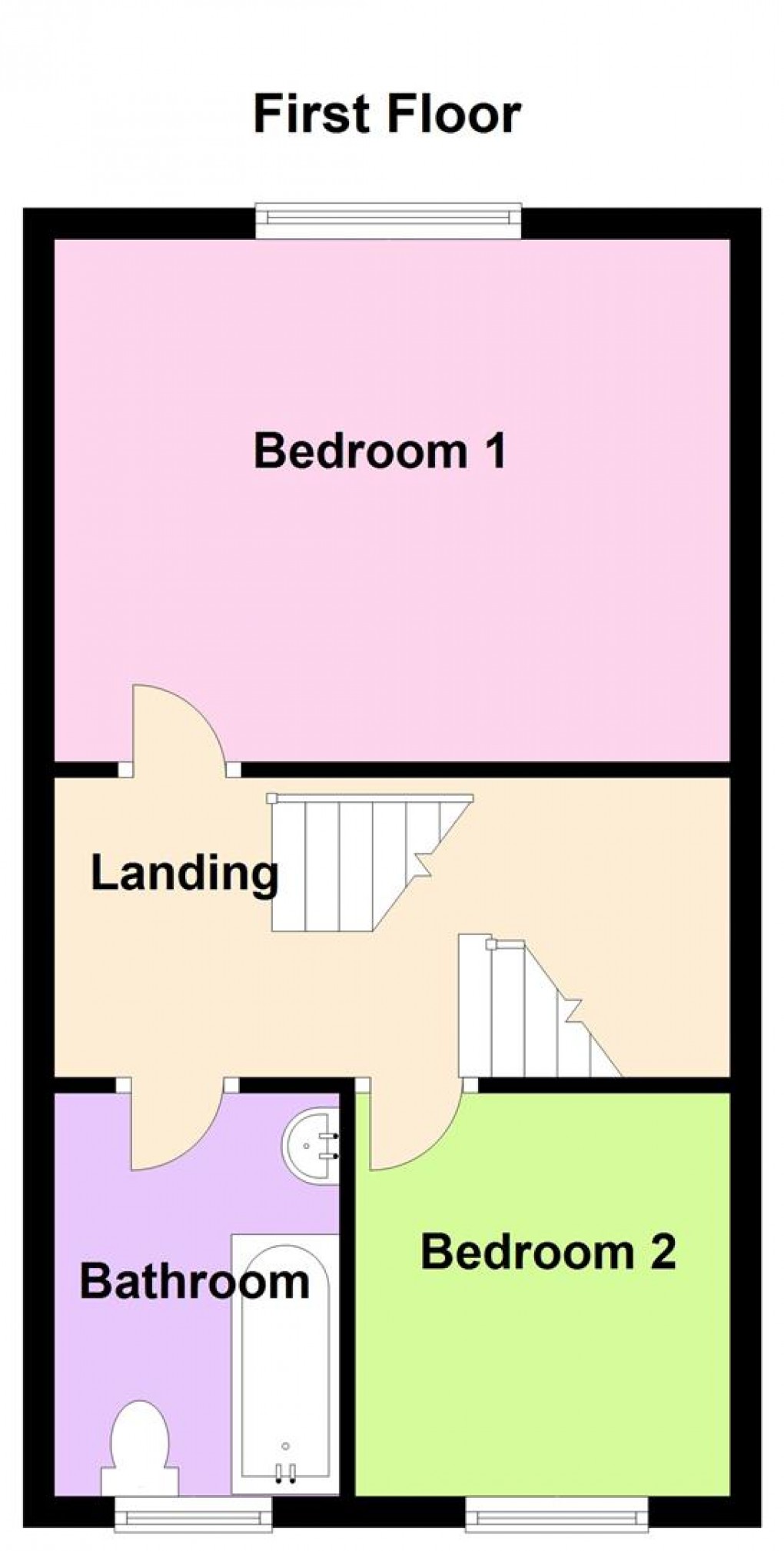 Floorplan for Heaton Place, Buxton