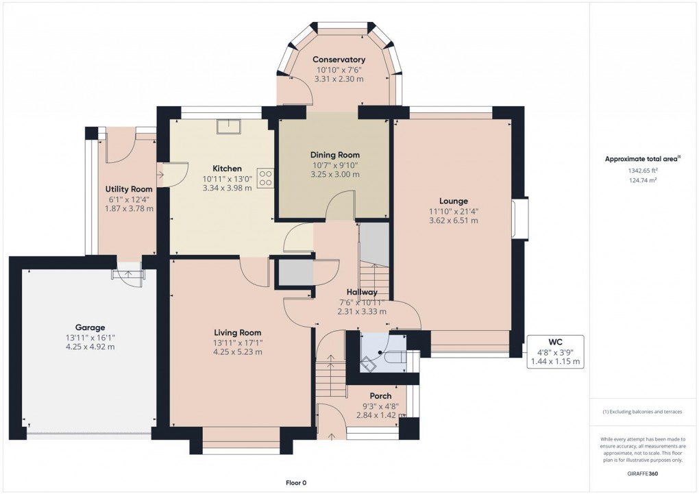 Floorplan for Alder Grove, Buxton