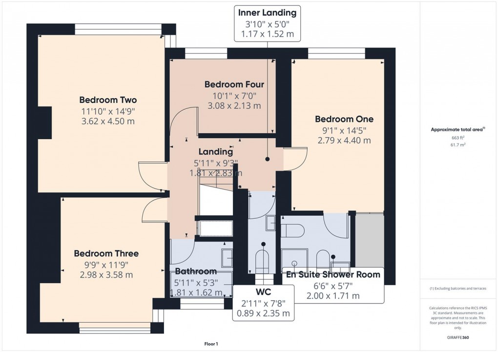 Floorplan for Macclesfield Old Road, Buxton
