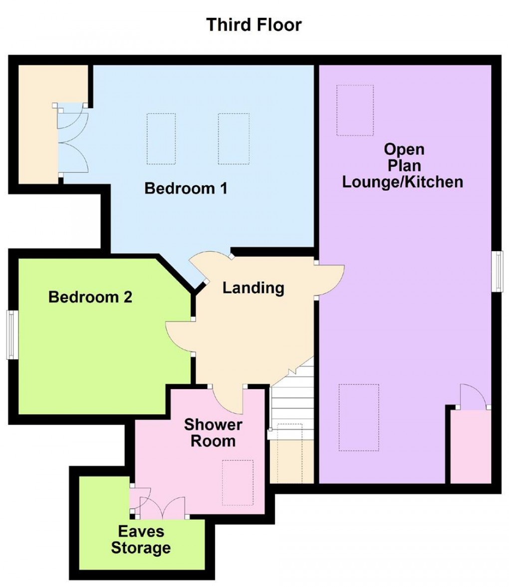 Floorplan for Marlborough Road, Buxton