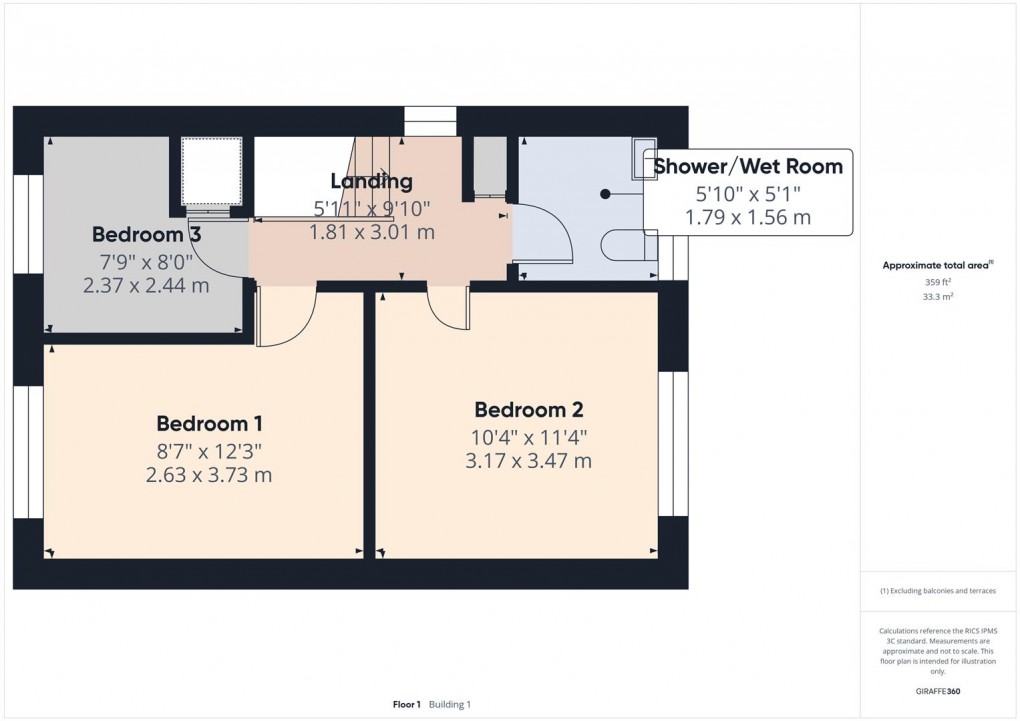 Floorplan for Silverlands Park, Buxton