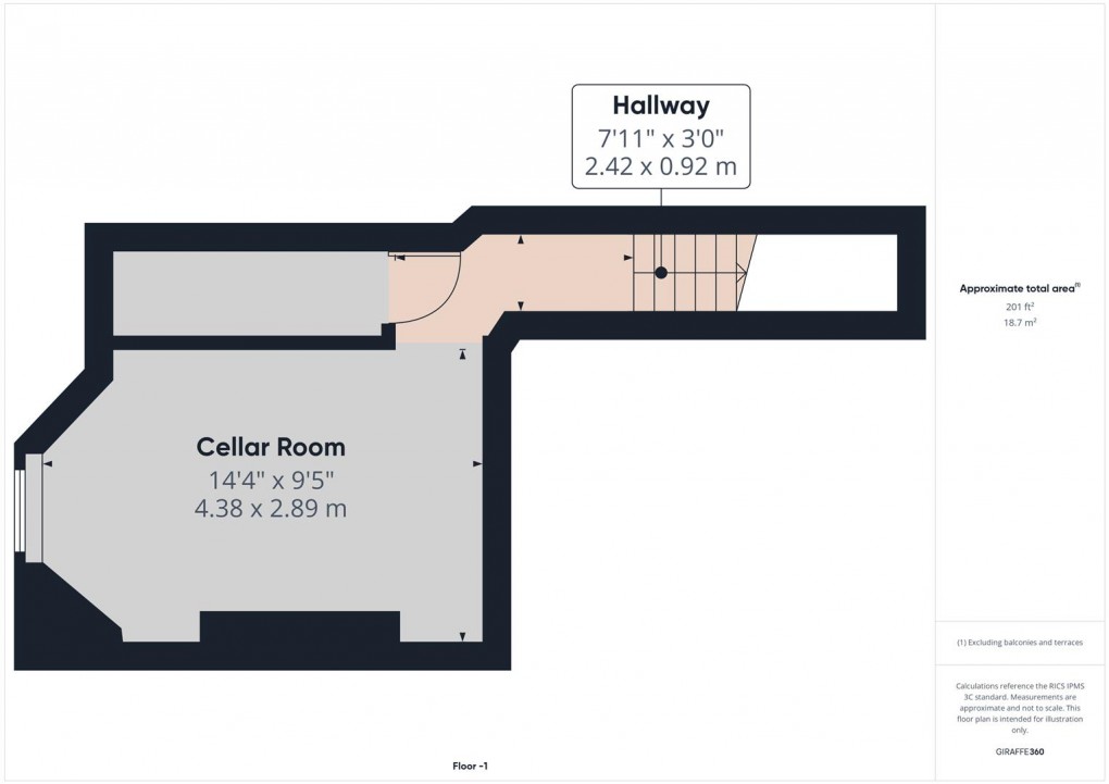 Floorplan for West Road, Buxton