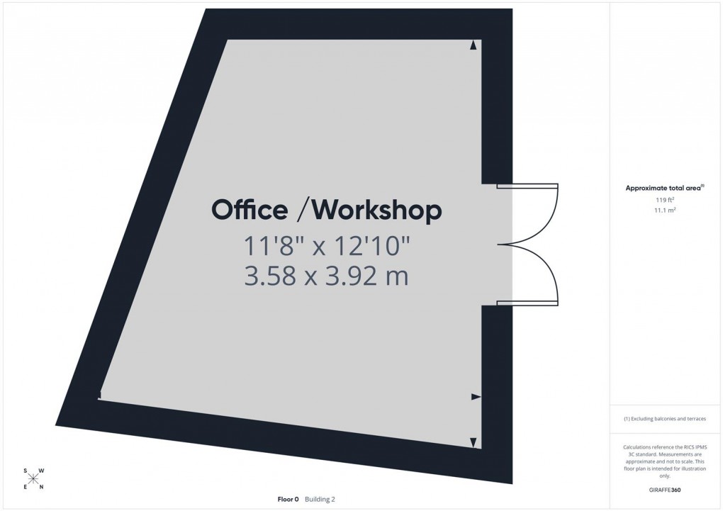 Floorplan for Clifton Drive, Buxton