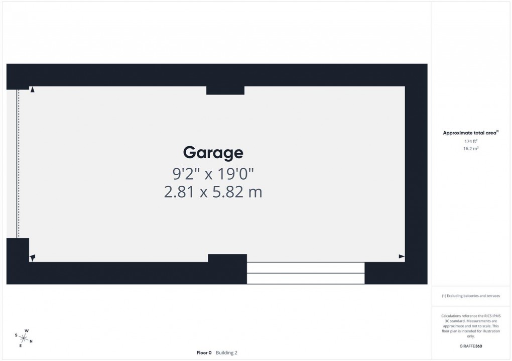 Floorplan for Cumberland Close, Buxton