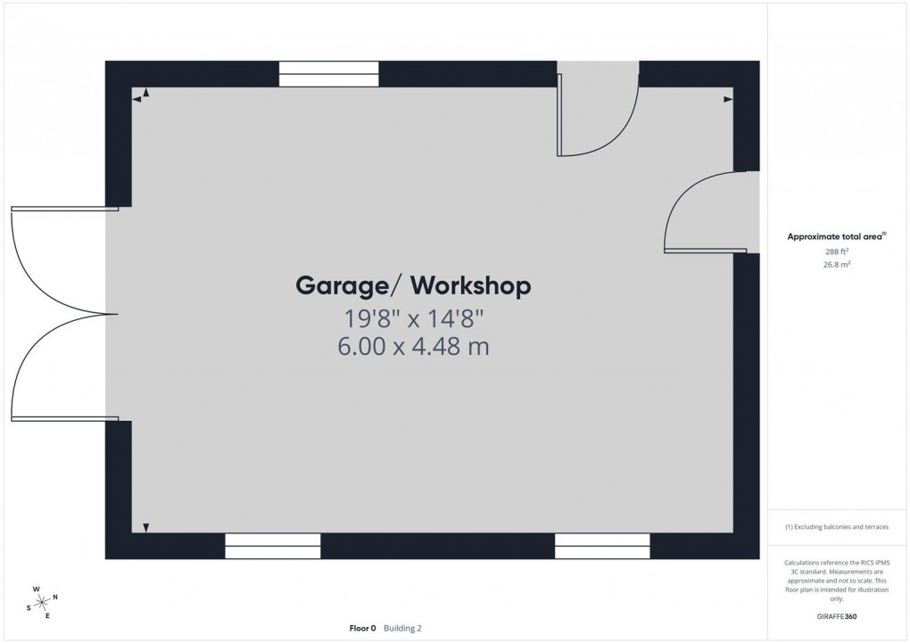 Floorplan for Long Lane, Combs, High Peak
