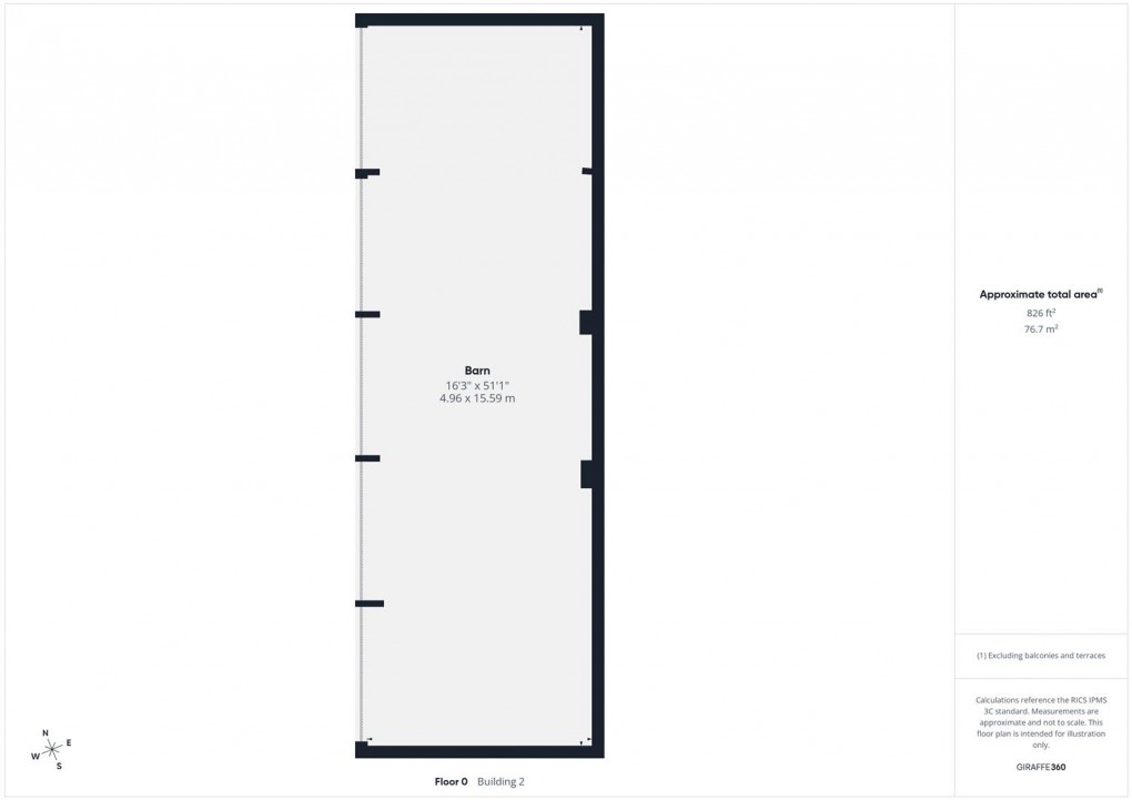 Floorplan for Long Lane, Combs, High Peak