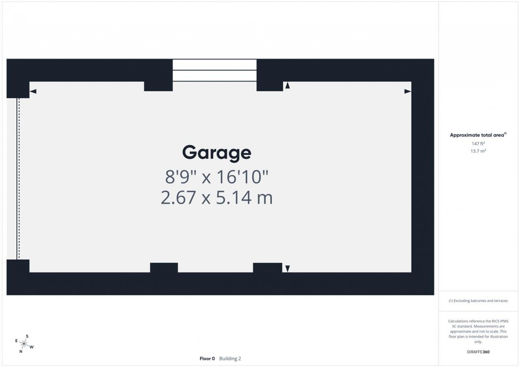 Floorplan for Kendal Close, Buxton