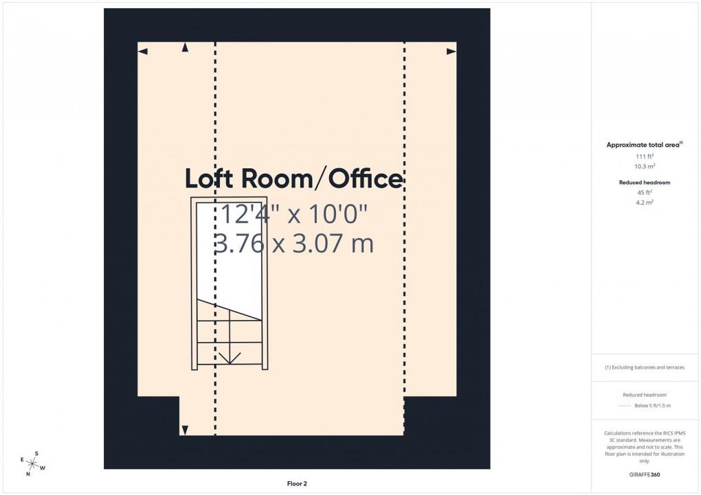 Floorplan for Chapel Road, Whaley Bridge, High Peak