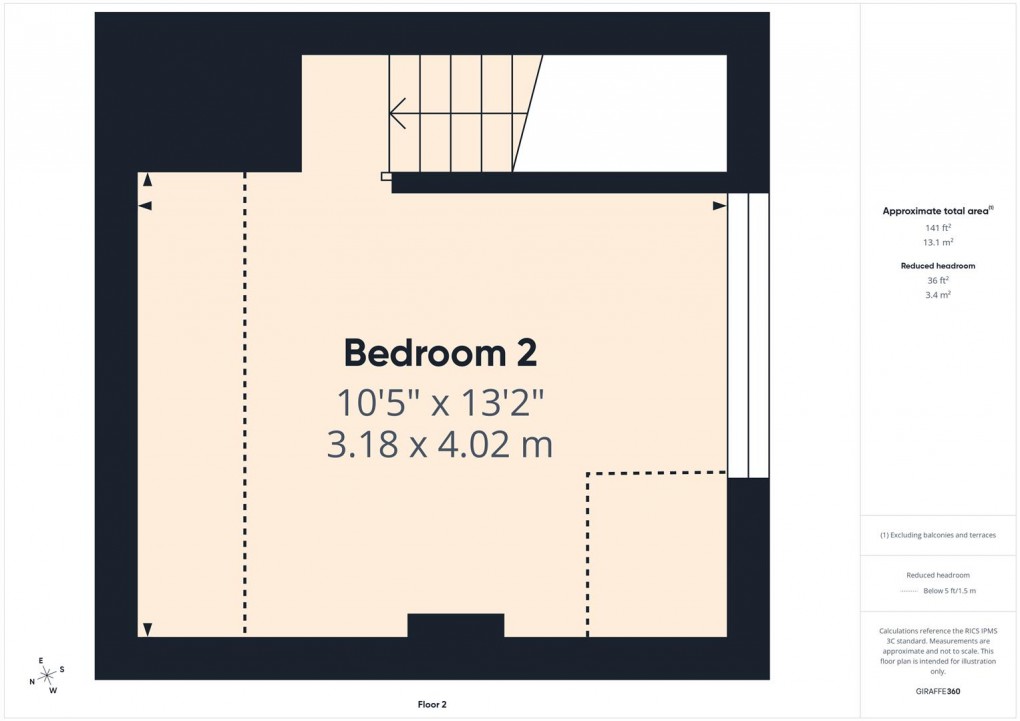 Floorplan for The Ditch, Chelmorton, Buxton
