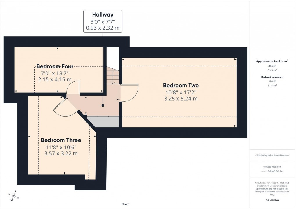 Floorplan for The Square, Buxton