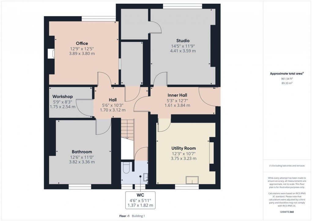 Floorplan for Manchester Road, Buxton