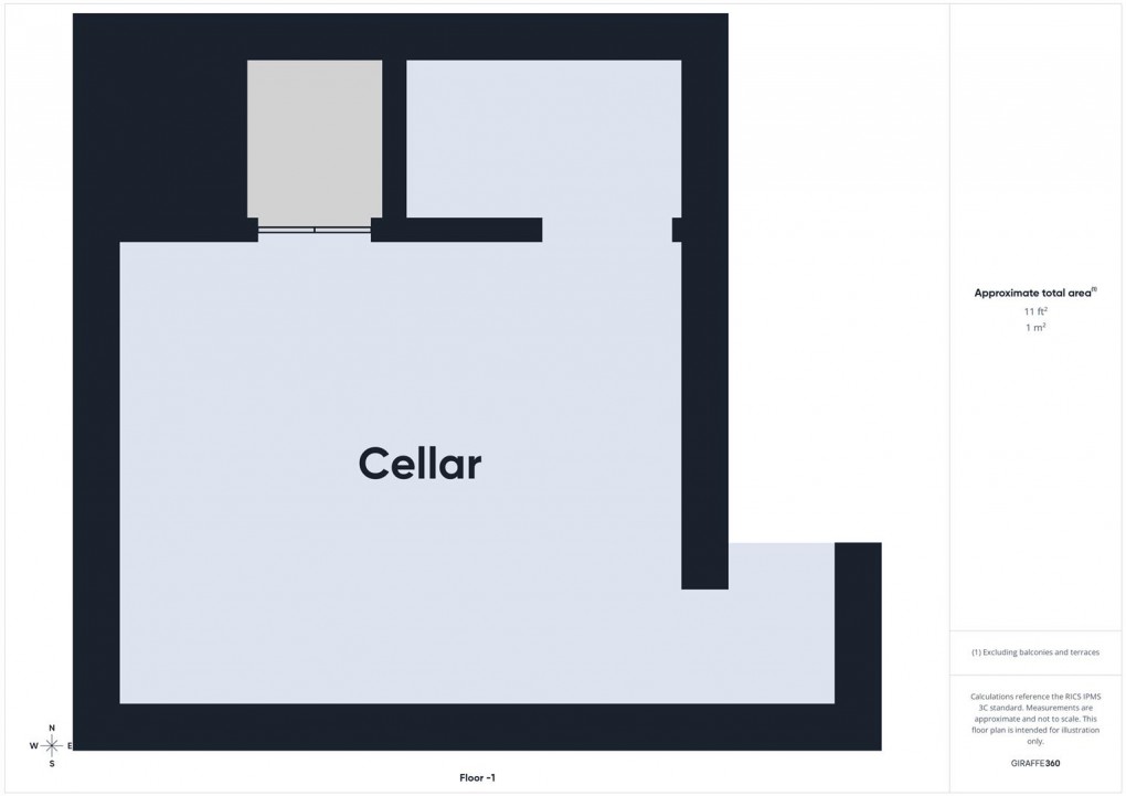 Floorplan for Alma Street, Buxton
