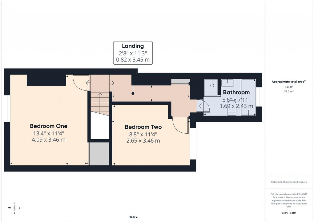 Floorplan for Alma Street, Buxton