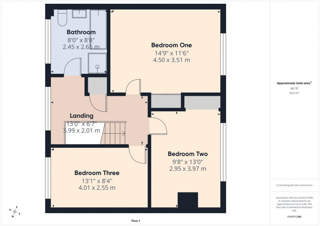 Floorplan for Anncroft Road, Buxton