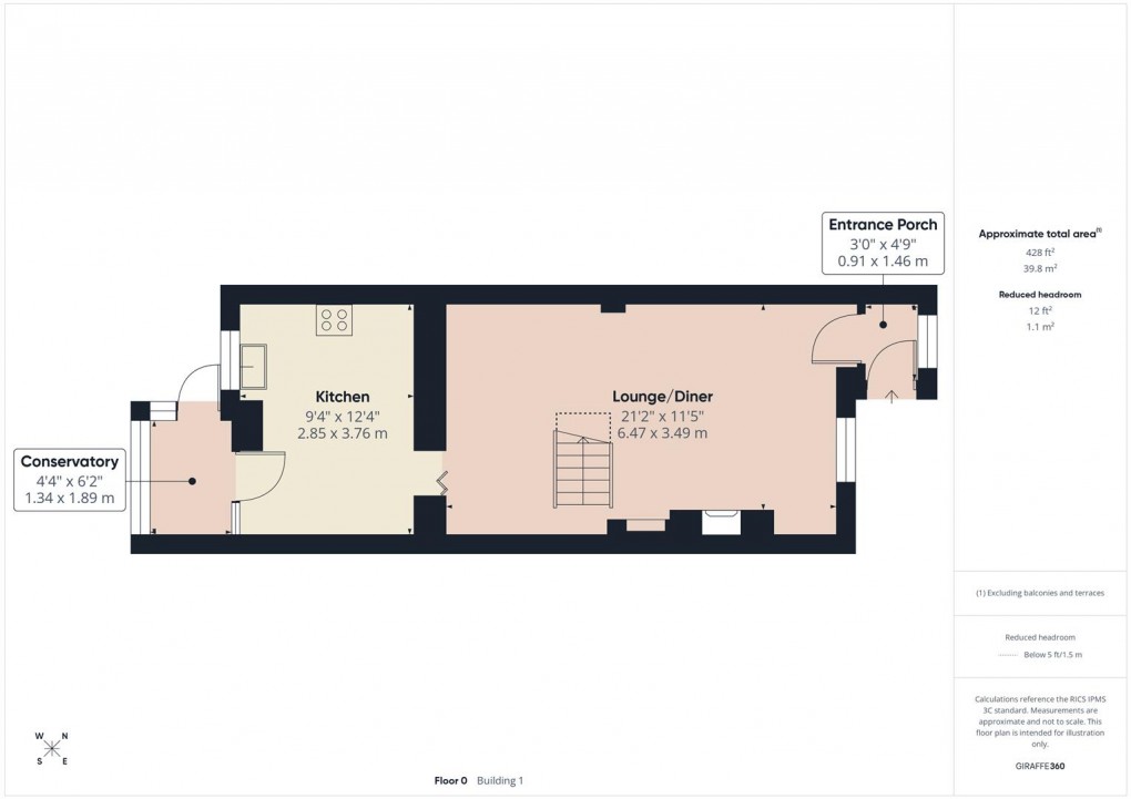 Floorplan for The Ditch, Chelmorton