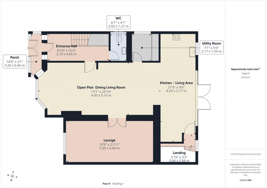 Floorplan for Holmfield, Buxton