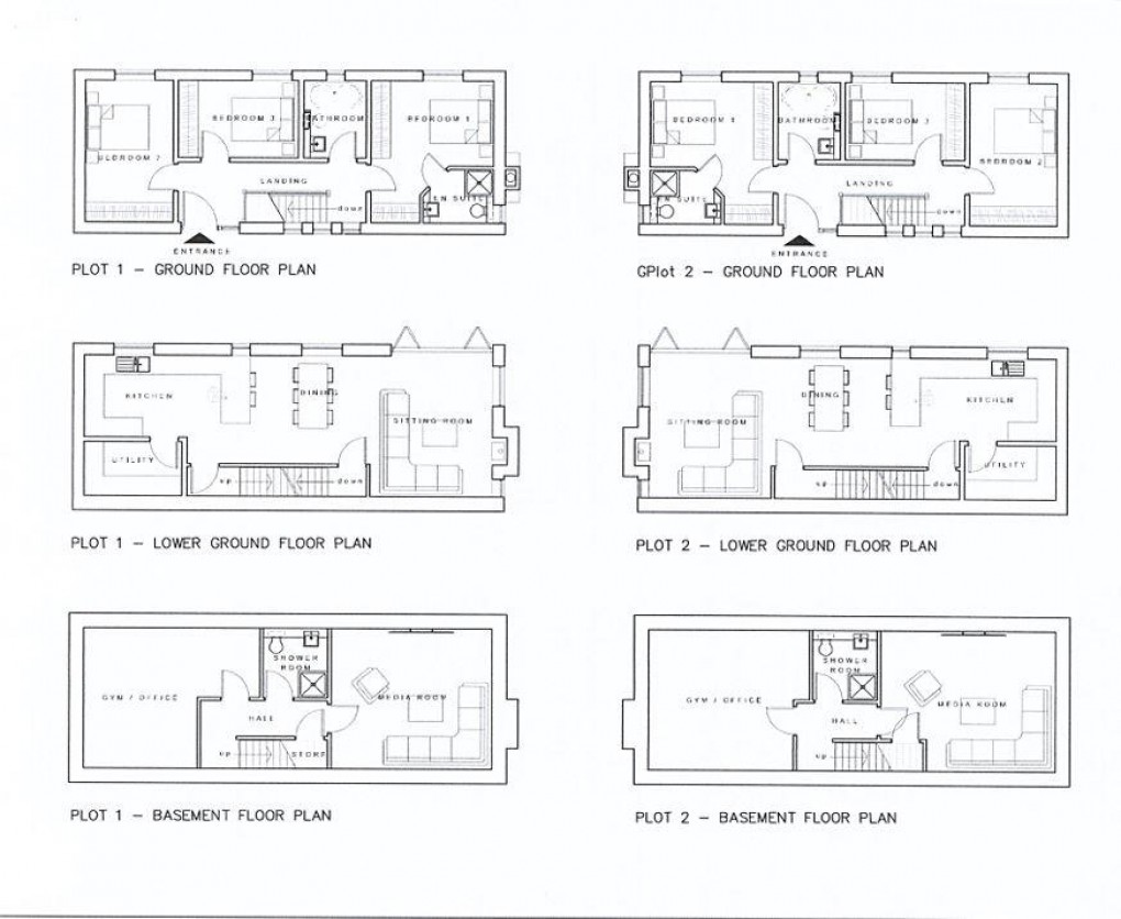 Floorplan for Leek Road, Buxton