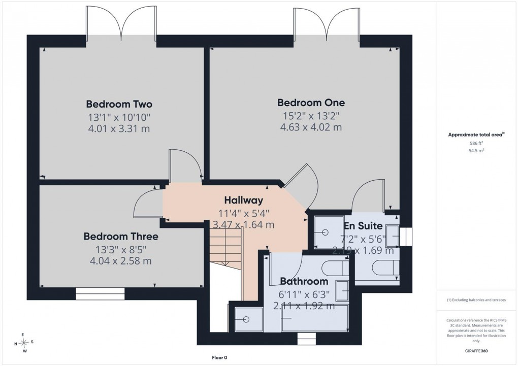 Floorplan for Park Road, Buxton