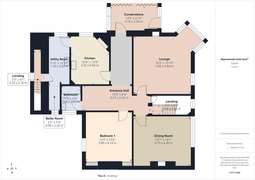 Floorplan for Manchester Road, Buxton