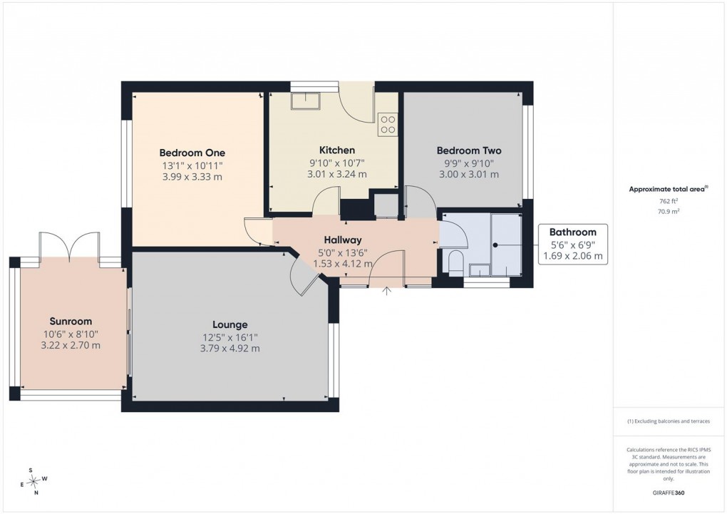 Floorplan for Hargate Road, Buxton
