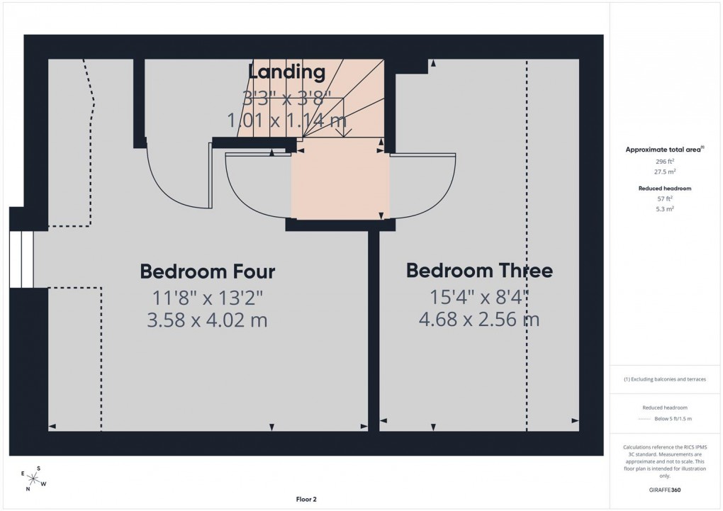 Floorplan for Otterhole Close, Buxton